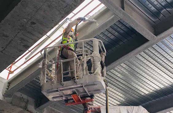 Cementitious Fireproofing in Ontario